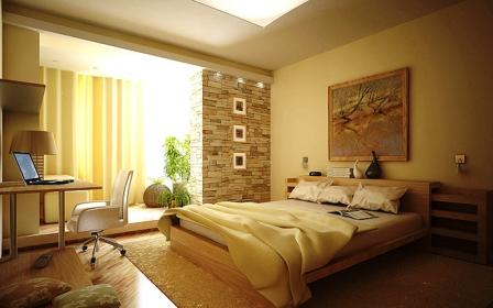 Современные обои в интерьере спальни светлых тонов Современные обои в интерьере спальни светлых тонов